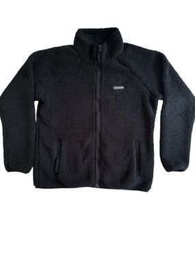🖤 Columbia Sherpa Fleece Zip-Up Jacket – Women’s Large 🖤